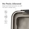 IRIS USA 30lbs+11lbs Airtight Pet Food Storage Container Combo with Scoop and Casters, up to 41lbs